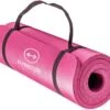 Fitnessmat Inclusief Draagtas En Extra Draagriem - 183 Cm X 61 Cm X 1.5 Cm - Roze