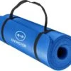 Fitnessmat Inclusief Draagtas En Extra Draagriem - 183 Cm X 61 Cm X 1.5 Cm - Blauw
