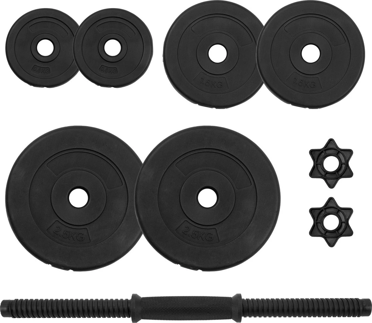 XQ Maxx Verstelbare Dumbell - Gewicht Tot Maximaal 10 Kg - Zwart 4 XQ Maxx Verstelbare Dumbell - Gewicht Tot Maximaal 10 Kg - Zwart - Afbeelding 4