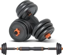 ✅ Dumbell Set 40kg | Halter Set | Verstelbaar | Innovatief | Inclusief Verstelbare Stang ✅ -FitForce Outlet Winkel 1200x1041 1