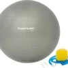 Tunturi Fitness Bal - Yoga Bal Inclusief Pomp - Pilates Bal - Zwangerschaps Bal - 55 Cm - Kleur: Zilver - Incl. Gratis Fitness App