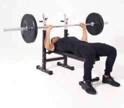 SOUTHWALL Halterbank - Fitnessbank - Verstelbare Haltersteunen - Belastbaar Tot 200kg - Zwart 13 SOUTHWALL Halterbank - Fitnessbank - Verstelbare Haltersteunen - Belastbaar Tot 200kg - Zwart -FitForce Outlet Winkel 1200x1050