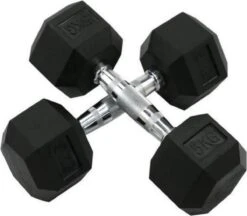 Active Panther Hexa Dumbbell Set - Professionele Gewichten - Halterset - Gewichten - 2 X 5 Kg - 10 Kg Totaal 10 Active Panther Hexa Dumbbell Set - Professionele Gewichten - Halterset - Gewichten - 2 X 5 Kg - 10 Kg Totaal -FitForce Outlet Winkel 1200x1051