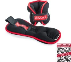 Gymstick Enkelgewichten / Polsgewichten 2 X 2 Kg - Met Online Trainingsvideo's