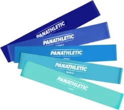Panathletic Weerstandsbanden – Set Van 5 – Handleiding – Opbergzakje – EBook Met Extra Oefeningen – Blauw -FitForce Outlet Winkel 1200x1063 1