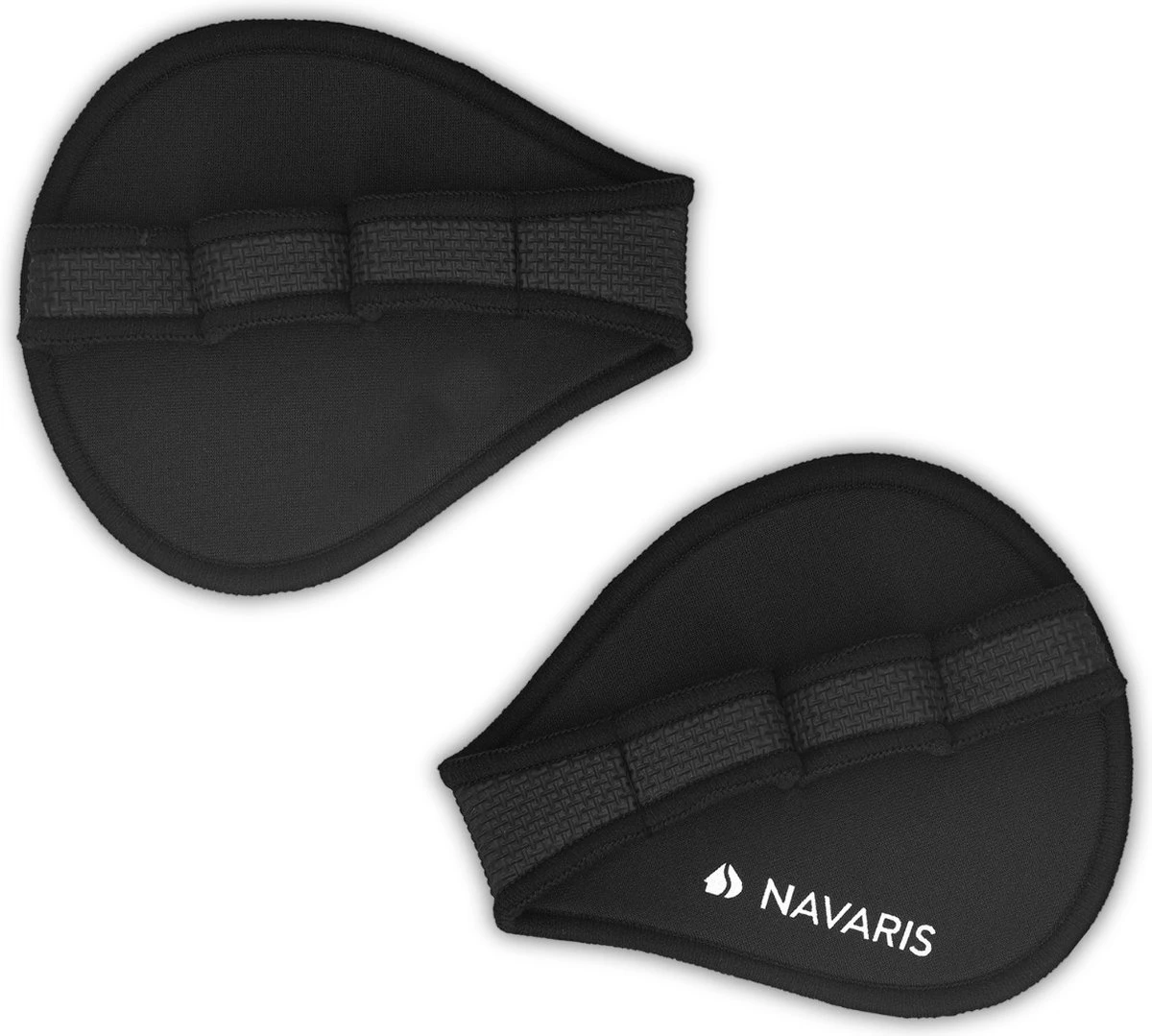 Navaris Universele Fitness Grip Pads - Handschoenen Geschikt Voor Powerlifting, Crossfit, Fitness En Bodybuilding - Geschikt Voor Alle Maten - Zwart 1 Navaris Universele Fitness Grip Pads - Handschoenen Geschikt Voor Powerlifting, Crossfit, Fitness En Bodybuilding - Geschikt Voor Alle Maten - Zwart