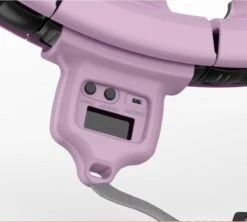 Merkloos Hoelahoep Voor Fitness En Massage - Voor Volwassenen En Kinderen - Schakels Voor Aanpassing Aan Maat - 400g Verzwaarde Bal - Met Teller - Geschikt Voor Afvallen - Makkelijk In Elkaar Te Zetten - Licht Paars -FitForce Outlet Winkel 1200x1080 1