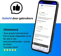 Luxari - Balanstrainer Pro - Balansbal - Inclusief Pomp En Weerstandsbanden - Ø 60 Cm - Balance Board - Yoga Balance Ball - Yoga Bal - Balans Bal - Balansbord 11 Luxari - Balanstrainer Pro - Balansbal - Inclusief Pomp En Weerstandsbanden - Ø 60 Cm - Balance Board - Yoga Balance Ball - Yoga Bal - Balans Bal - Balansbord -FitForce Outlet Winkel 1200x1098 1