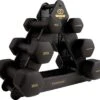 Tunturi Gewichten Centuri - Halterset - Dumbbell Set - Neopreen Dummbbells - 1 T/m 3kg - 3 Paar - Incl. Gratis Fitness App