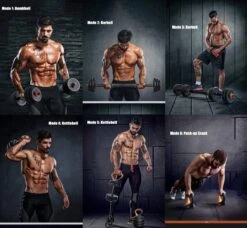 ✅ Dumbell Set 40kg | Halter Set | Verstelbaar | Innovatief | Inclusief Verstelbare Stang ✅ -FitForce Outlet Winkel 1200x1110