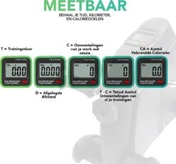 Dreaver Stoelfiets - LCD-scherm - Inclusief Antislipmat - Bureaufiets - Bewegingstrainer - Deskbike - Mini Hometrainer - Pedaaltrainer -FitForce Outlet Winkel 1200x1117 1