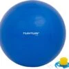Tunturi Fitness Bal - Yoga Bal Inclusief Pomp - Pilates Bal - Zwangerschaps Bal - 90 Cm - Kleur: Blauw - Incl. Gratis Fitness App