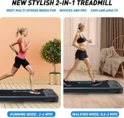 Merkloos CITYSPORTS Loopband Voor Thuis/kantoor, 440 W Motor, Slank En Stil, Lcd-scherm En Teller, Ingebouwde Bluetooth-luidspreker -FitForce Outlet Winkel 1200x1137 21