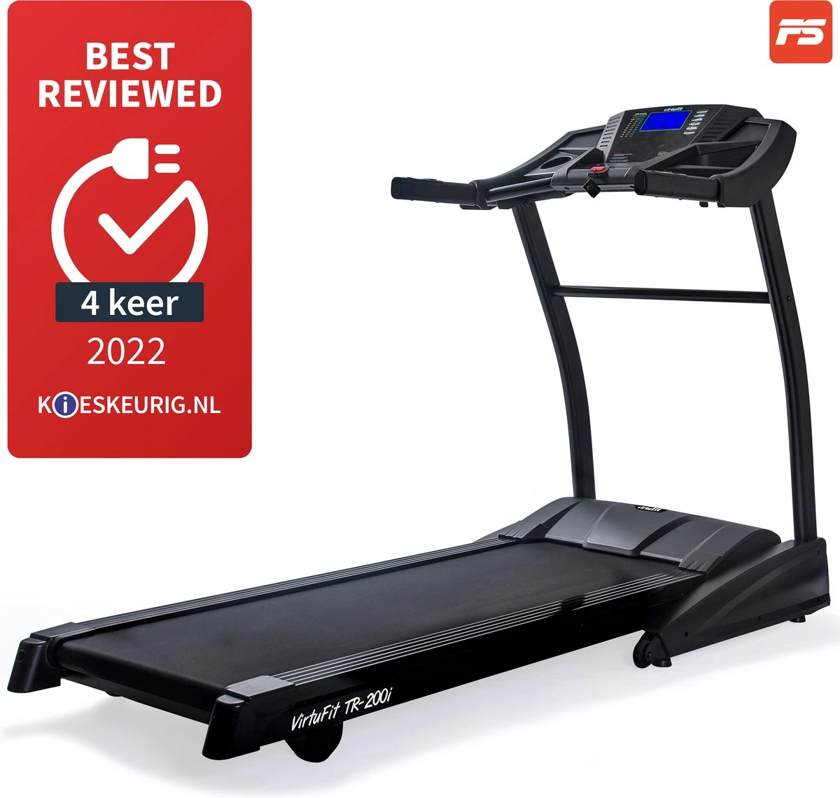 VirtuFit TR-200i Loopband - Inklapbaar - Fitness - 18 Trainingsniveaus - Inklapbaar - Hartslagfunctie 1 VirtuFit TR-200i Loopband - Inklapbaar - Fitness - 18 Trainingsniveaus - Inklapbaar - Hartslagfunctie