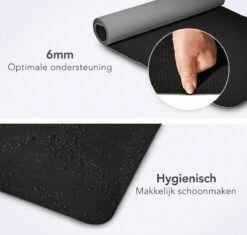 LifeGoods Yogamat - 61x183x0,6cm - Draagriem - Extra Dik - Zwart/Grijs 16 LifeGoods Yogamat - 61x183x0,6cm - Draagriem - Extra Dik - Zwart/Grijs -FitForce Outlet Winkel 1200x1140 6