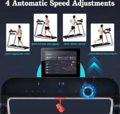 Merax Elektrische Loopband - Opvouwbaar - Inklapbaar Hardloopband - Professioneel - Fitness Hometrainer - Zilver Met Zwart 33 Merax Elektrische Loopband - Opvouwbaar - Inklapbaar Hardloopband - Professioneel - Fitness Hometrainer - Zilver Met Zwart -FitForce Outlet Winkel 1200x1143 4