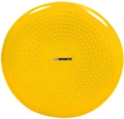 Wiebelkussen + Pomp - Balanskussen - Balansbord - Volwassenen En Kinderen - Met Pomp - 34CM - Geel -FitForce Outlet Winkel 1200x1146 1