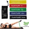 Tunturi Resistance Band Set - Weerstandsbanden - Fitness Elastiek - 5 Stuks - Incl. Gratis Fitness App
