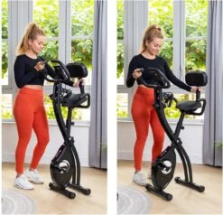 BluMill X-Bike - Opvouwbare Hometrainer - Fitness Fiets - Met Rugleuning - Incl. Extra Weerstandsbanden -FitForce Outlet Winkel 1200x1158 5