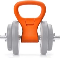 MJ Sports Premium Dumbbell To Kettlebell Grip - Dumbbell Naar Kettlebell Verstelbaar - Dumbbells - Kettlebells - Gewichten - Fitness - One Size - Oranje -FitForce Outlet Winkel 1200x1159 2