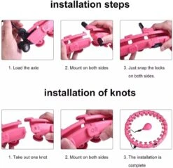 Hula Hoop Fitness - Resistance Band - Springtouw - Hoelahoep Met Gewicht - Willowsinternational -FitForce Outlet Winkel 1200x1161 3