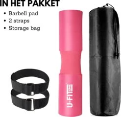 U Fit One Barbell Pad - Nekbeschermer - Barpad - Squat Sponge Bar Pad - Fitness - Halter - Schouderpad - Halterstang Squats - Lunges - Hip Thrust - Ufitone -FitForce Outlet Winkel 1200x1163 1