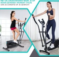 Crosstrainer Hometrainer Fitness - FitBoostR -FitForce Outlet Winkel 1200x1163 12