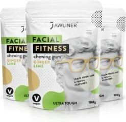 Jawliner Fitness Kauwgom Ginger Lime - Kaak Trainer Voor Kaakspier Oefeningen - Strakke Kaaklijn -FitForce Outlet Winkel 1200x1165 3