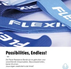 FLEXIE B-BANDS - Weerstandsbanden - Resistance Bands Set - Booty Band - Fitness Elastiek - Crossfit - Stof/Katoen - Blauw 14 FLEXIE B-BANDS - Weerstandsbanden - Resistance Bands Set - Booty Band - Fitness Elastiek - Crossfit - Stof/Katoen - Blauw -FitForce Outlet Winkel 1200x1165 7
