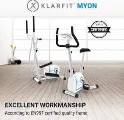 Klarfit Myon Cycle Hometrainer - Fitness Fiets - 8 Standen - Cardio Bike Met Trainingscomputer - Magnetisch Remsysteem - 12kg Vliegwielmassa - SmartCardio Studio Met Tablethouder En Kinomap-app 16 Klarfit Myon Cycle Hometrainer - Fitness Fiets - 8 Standen - Cardio Bike Met Trainingscomputer - Magnetisch Remsysteem - 12kg Vliegwielmassa - SmartCardio Studio Met Tablethouder En Kinomap-app -FitForce Outlet Winkel 1200x1167 13