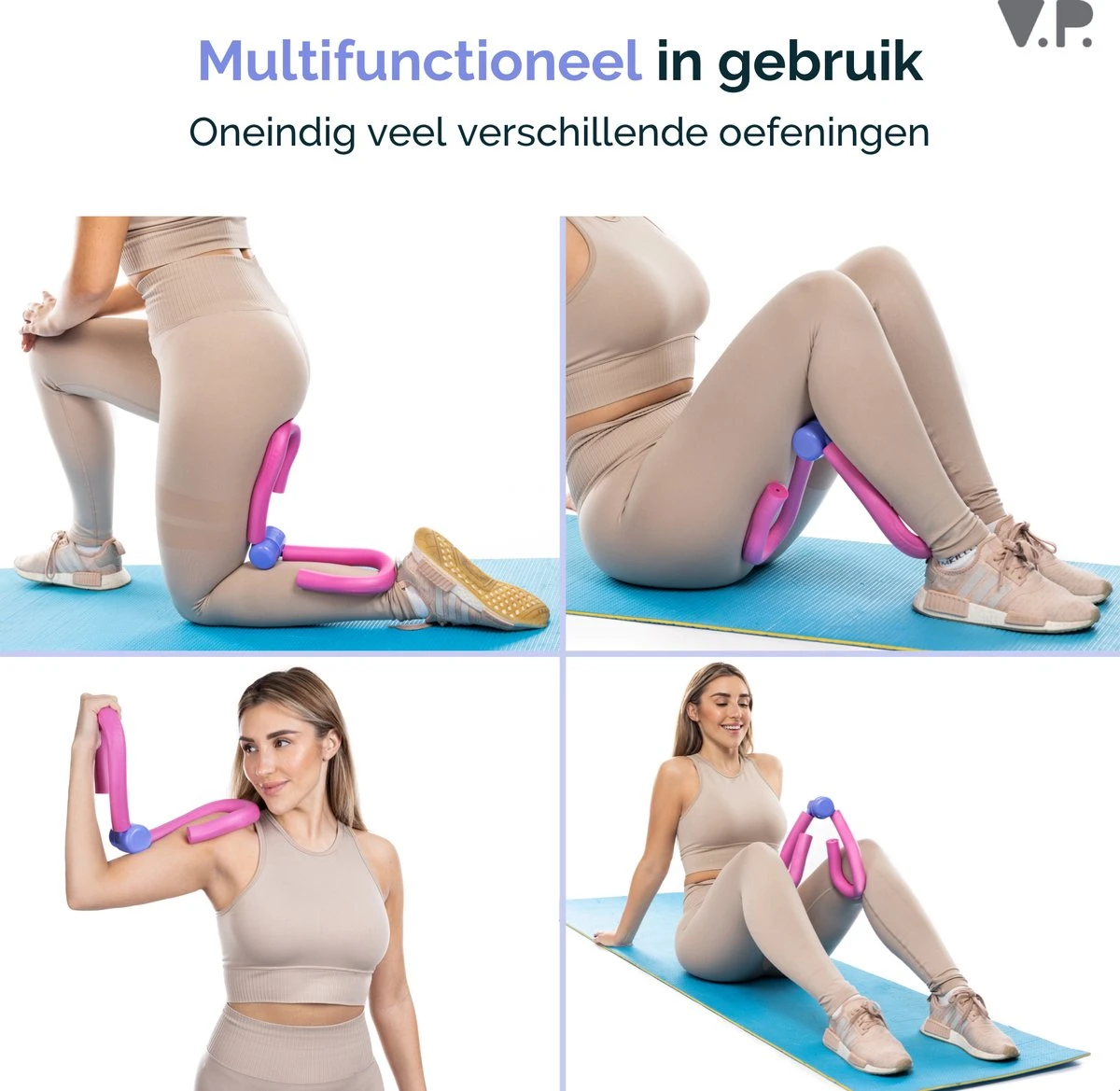 V.P.® Beentrainer & Dijbeen Trainer – Adductor Billen Trainer – Thigh Toner – Bovenbeen Dijen Trainer Weerstand 2 V.P.® Beentrainer & Dijbeen Trainer – Adductor Billen Trainer – Thigh Toner – Bovenbeen Dijen Trainer Weerstand - Afbeelding 2