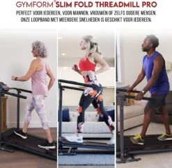 Gymform Slim Fold PRO - Loopband Inklapbaar - Opvouwbaar - Wandelband - LCD Display - Met Hartslagmeter -FitForce Outlet Winkel 1200x1169 9