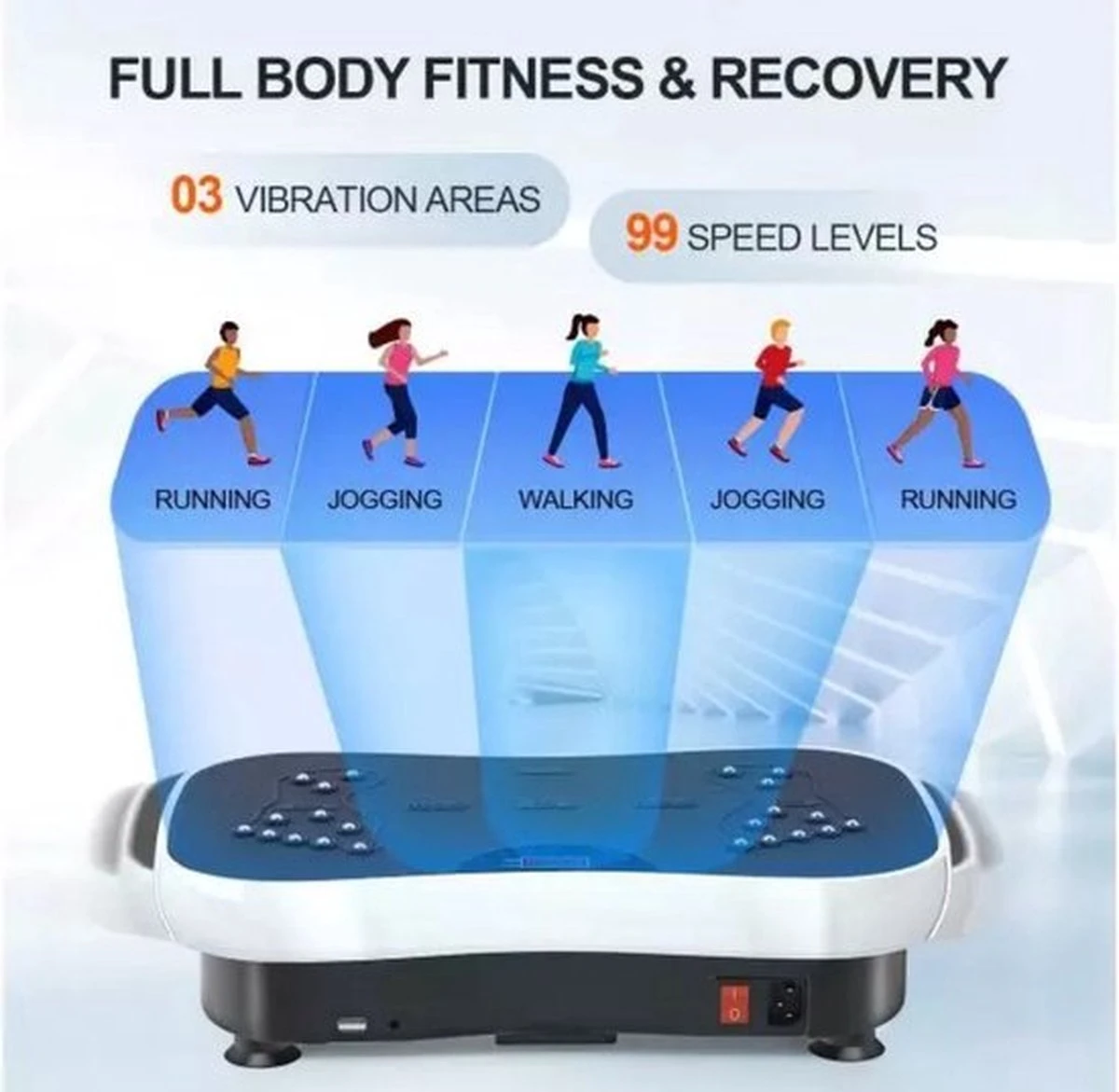 Merkloos Ultrathin Trilplaat TD006C-5 - Thuis Fitness 6 Merkloos Ultrathin Trilplaat TD006C-5 - Thuis Fitness - Afbeelding 6