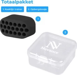 Nuvance - Kaaklijn Trainer (Ervaren Versie) - Jawline Trainer - Kaak Trainer 9 Nuvance - Kaaklijn Trainer (Ervaren Versie) - Jawline Trainer - Kaak Trainer -FitForce Outlet Winkel 1200x1175 1