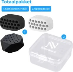 Nuvance - Kaaklijn Trainer (Combi Set) - Pro, Ervaren, Beginner - Jawline Trainer - Kaak Trainer -FitForce Outlet Winkel 1200x1175 2