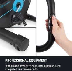 Klarfit Tauon Fiets Hometrainer - LC-display - Trainingscomputer - Tablethouder - Q-factor Van 22 Cm - 12 Kg Vliegwielmassa -FitForce Outlet Winkel 1200x1180 13