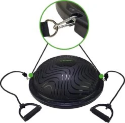 Tunturi Balanstrainer Pro Met Handvatten - Balanskussen Met Resistance Band Set - Balansbal Incl. Meegeleverde Voetpomp - Incl. Gratis Fitness App 26 Tunturi Balanstrainer Pro Met Handvatten - Balanskussen Met Resistance Band Set - Balansbal Incl. Meegeleverde Voetpomp - Incl. Gratis Fitness App -FitForce Outlet Winkel 1200x1181 8