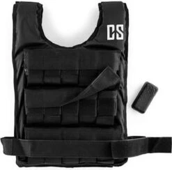 CAPITAL SPORTS Monstervest Gewichtsvest - Weight Vest - Metalen Gewichten - Zachte Pads Rondom Voor Een Groot Draagcomfort - Zwart -FitForce Outlet Winkel 1200x1183 2