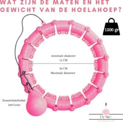 DeSire Fitness Hoelahoep Met Gewicht - Roze - Sport Hoepel Voor Volwassenen En Kinderen - Hula Hoop - Weight Hoop - HoolaHoop 18 DeSire Fitness Hoelahoep Met Gewicht - Roze - Sport Hoepel Voor Volwassenen En Kinderen - Hula Hoop - Weight Hoop - HoolaHoop -FitForce Outlet Winkel 1200x1184 10