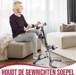 3-in-1 Hometrainer Fietstrainer Fitness Stoelfiets Armtrainer Pedaaltrainer - Voor Senioren Of Revalidatie 13 3-in-1 Hometrainer Fietstrainer Fitness Stoelfiets Armtrainer Pedaaltrainer - Voor Senioren Of Revalidatie -FitForce Outlet Winkel 1200x1185 14