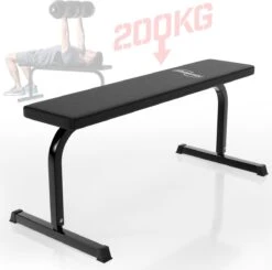 Physionics - Multifunctionele Fitness Halterbank - Home Gym - Voor Verschillende Oefeningen En Training - Zwart -FitForce Outlet Winkel 1200x1190 1