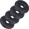 ScSPORTS® Halterschijven Set 5 Kg - Gietijzer - 30 Mm - 4x1,25 Kg - Gewichten
