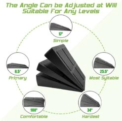 U Fit One 3 Stuks Slant Board - Squat Block - Stretch Board - Incline Board - Balance Board - Squat Wedge -FitForce Outlet Winkel 1200x1194 6