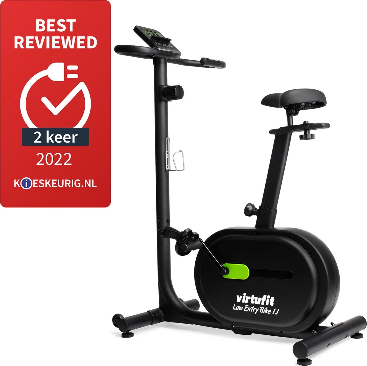 Hometrainer - VirtuFit Low Entry Bike 1.1 - Fitness Fiets - Lage Instap - Hartslagfunctie - 16 Trainingsniveaus 2 Hometrainer - VirtuFit Low Entry Bike 1.1 - Fitness Fiets - Lage Instap - Hartslagfunctie - 16 Trainingsniveaus - Afbeelding 2