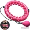 DeSire Fitness Hoelahoep Met Gewicht - Roze - Sport Hoepel Voor Volwassenen En Kinderen - Hula Hoop - Weight Hoop - HoolaHoop