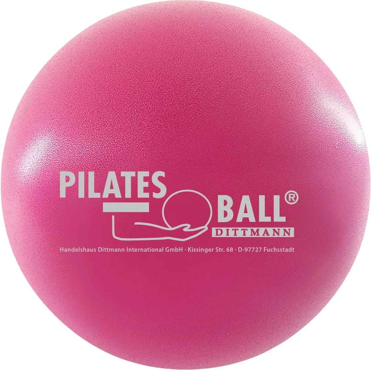 Pilates Bal - Roze | Dittmann | 22 Cm | Gymnastiekbal | Yoga | Fitness 4 Pilates Bal - Roze | Dittmann | 22 Cm | Gymnastiekbal | Yoga | Fitness - Afbeelding 4