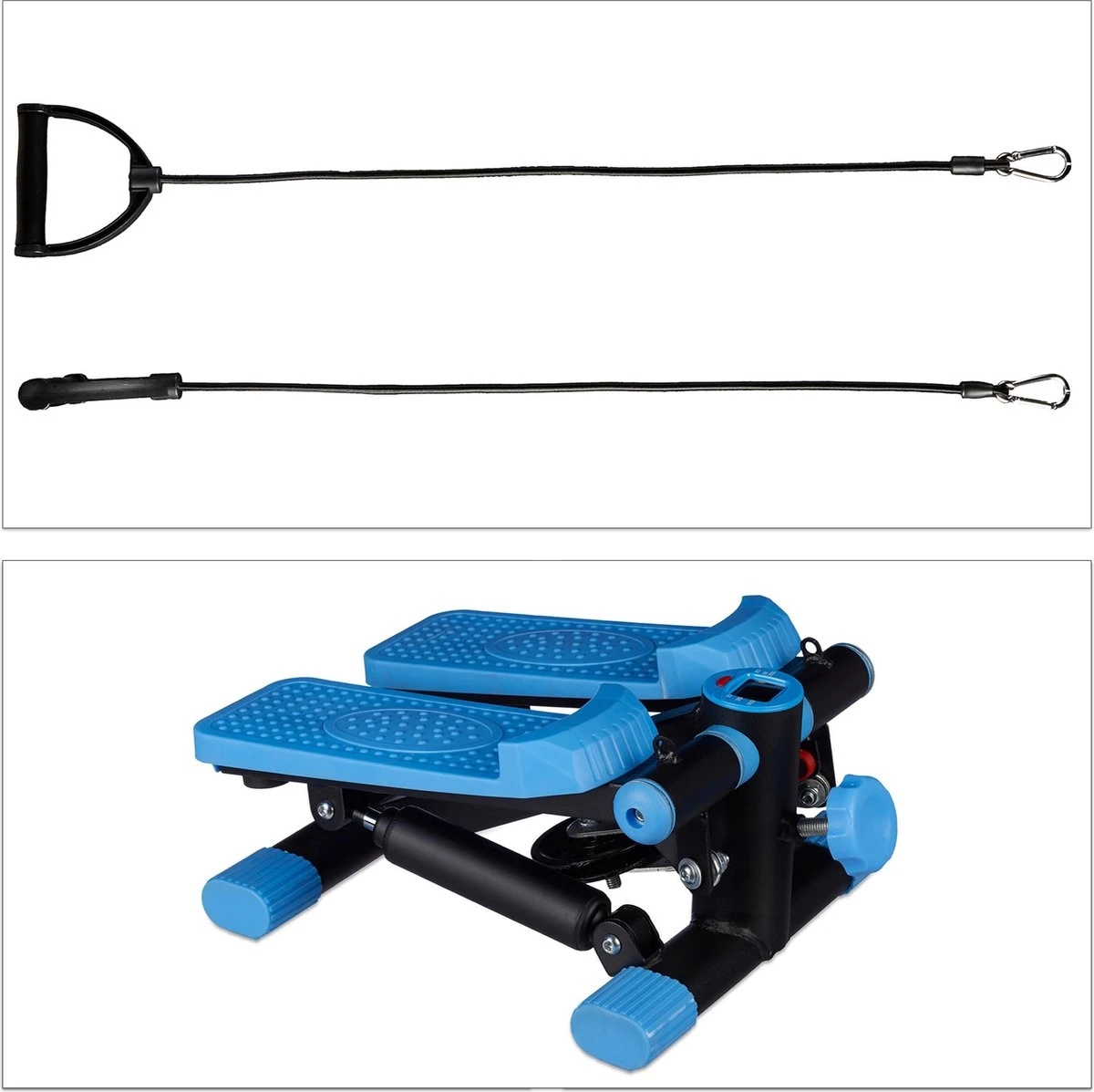 Relaxdays Swing Stepper - 2 Weerstandsbanden - Computer - Verstelbare Weerstand 9 Relaxdays Swing Stepper - 2 Weerstandsbanden - Computer - Verstelbare Weerstand - Afbeelding 9