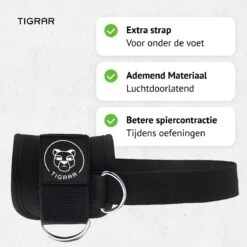 Tigrar - Ankle Strap - Barbell Pad - 2 X Fitness Enkelband 1 X Nekbeschermer Voor Halterstang - Compleet Bundelpakket -FitForce Outlet Winkel 1200x1198 1
