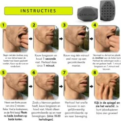 Kaaklijn Jawline Trainer Sport Fitness Kaak Trainer Gym Jawliner - Variant Expert - Kaaklijn Onderkin Gezichtstrainer - Jawliner® -FitForce Outlet Winkel 1200x1199 8