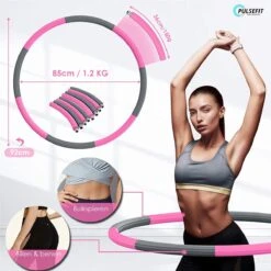 Fitness Hoelahoep Voor Volwassenen - Perfect Voor Afvallen! - Roestvrijstaal - Sport Hoepel - Weighted Hula Hoop - Sport Hoepel -FitForce Outlet Winkel 1200x1200 1014